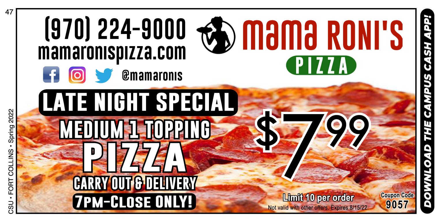 Mama Roni's Pizza Campus Cash Coupons A Web Coupon Brought To You