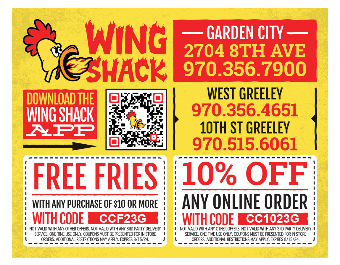 Wing Shack Campus Cash CouponsA Web Coupon Brought to you by Campus